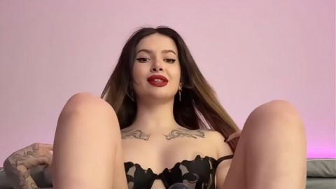 Adrianna Savu teasing with giant fake penis - super super-fucking-hot hardcore porn!