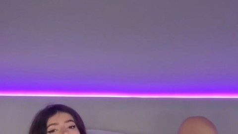 Adrianna's mammoth breasts excite, as she plays with herself, in this wild porn scene!