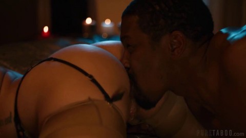 Isiah Maxwell And Little Puck In Tit Job Action Lana Rohdes