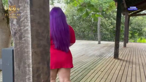 Blowjob by a killer latina in public - magnificent XXX!