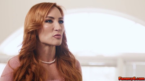 Sophia Locke shows her stepson how it feels to have sex without condoms