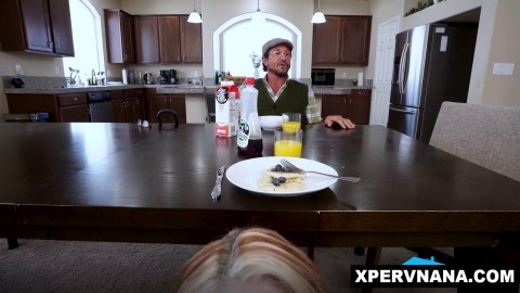 Stepgrandson gets his cock sucked by his horny stepnana Wendy Raine