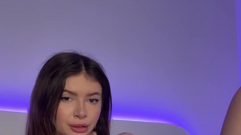 Adrianna Savu, the greatest xxx, teasing her pussy through her panties - the steamiest xxx porn!