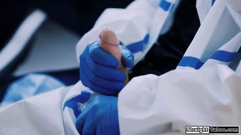 A pandemic will not stop the 2 horny lovers to have safe sex