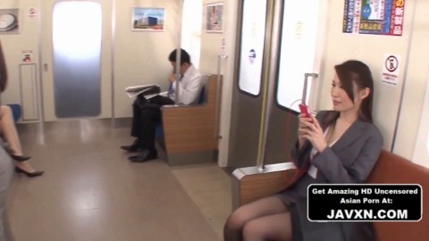 Japanese Babes Fucked On The Bus