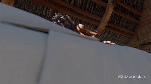 Nexus Oasis – Busty Brunette Fatima Sucks Cock & Rides Hard In Her Beach Cabana p porn