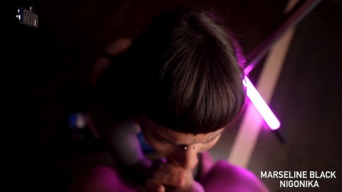 Best fellatio ever in rosy light with Nigonika - Steamy hardcore porn!