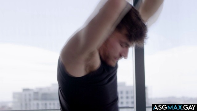 Two buddies Carter Collins and Oliver Marks both using the stroker together