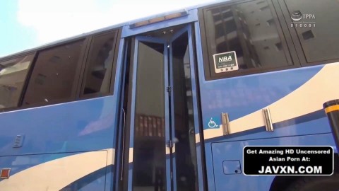 Japanese Babes On The Bus