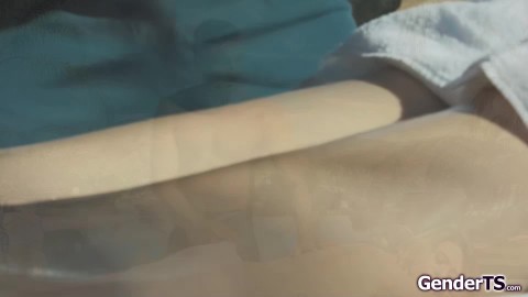 That outdoor massage got my ts dick hard