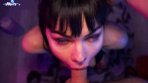 Spent your day off usefully with a mouthful of pearl juice and XXX!