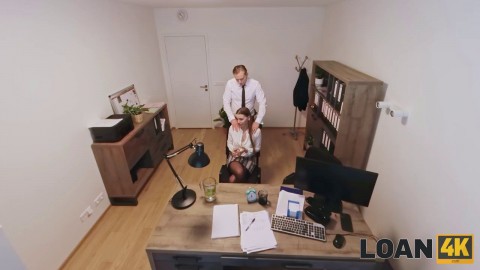 Hot Office Action With Stanley Johnson And Arina Shy In Stockings Porn