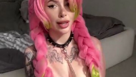 The spectacular woman squeezes her ample tits, making her the best and wildest XXX of all time!