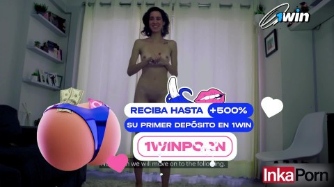 Inkaporn cowgirl casts puny Latin super-hot doll for first time hardcore killer