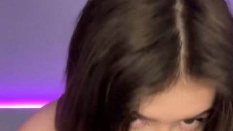 Adrianna Savu in pantyhose gives blow-job - jaw-dropping xxx!