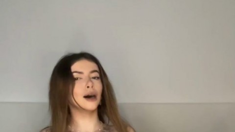 Adrianna Savu, goddess of enormous tits, plays with my hooters - greatest XXX!