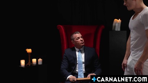 Master Tyler Saint in charge for the ritual for Dylan Tides disciplinary action