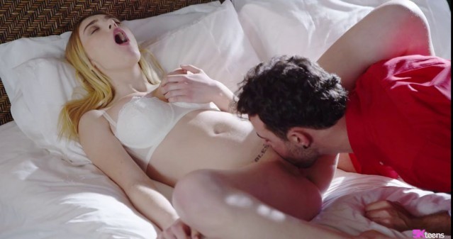 Blonde Paola Hard Fucks With Her Boyfriend In A Thong Pulsing Pussy Hd Sex Video