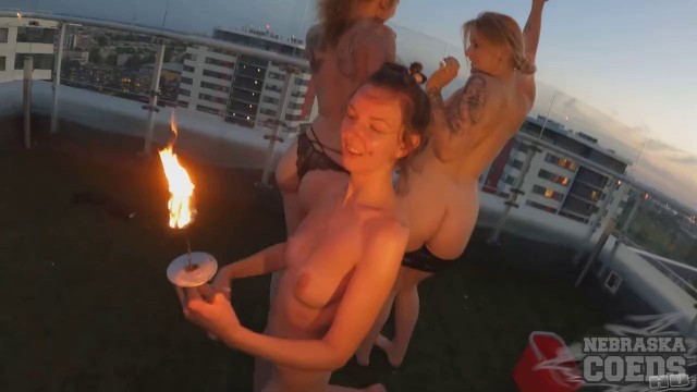 Two Beautiful Lesbians Lea And Melonie Have Fun Outdoors With Their Natural Tits Fucking Sexy Wife