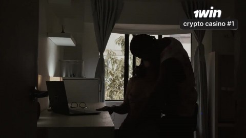 Porn ultra-cutie with giant booty gets smashed in her office by her tiny roomy -