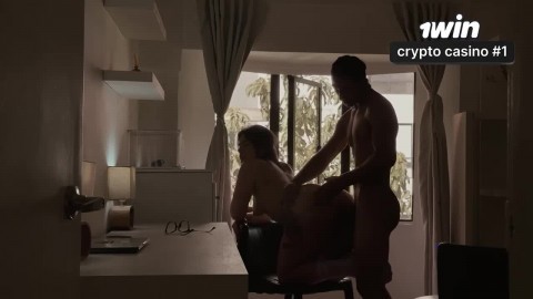 Porn ultra-cutie with giant booty gets smashed in her office by her tiny roomy -