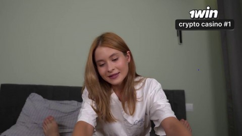 Kind boy invited me, poked me rock-hard at his place. POV-hot XXX!