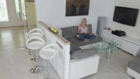 Hot Solo Action With Angelika Grace And Her Jeans Ending With A Creamy Finish Hard Porn