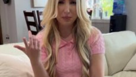 Blonde Bombshell Britt & Studly Mike Indulge In A Steamy Pov Encounter Horny Mom