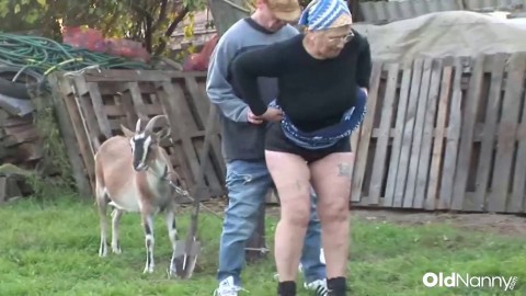 Old Mature Fucks Co Worker In Garden Hard Girls Sucking And Fucking Dick