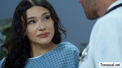 Trying the dick of my super handsome doctor