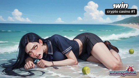 A dirty, hardcore biotch porn featuring a milk-spraying, multi-peneled beach babe having an orgasm!