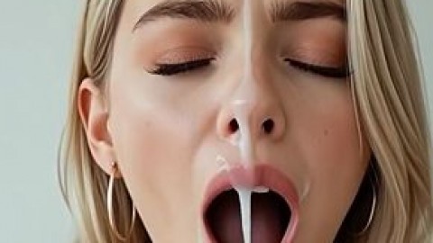 Sucking his huge cock 🥒💧🍑