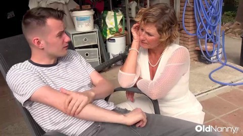Mature Mature Seduces Horny Stud In Garage Booty Seeker