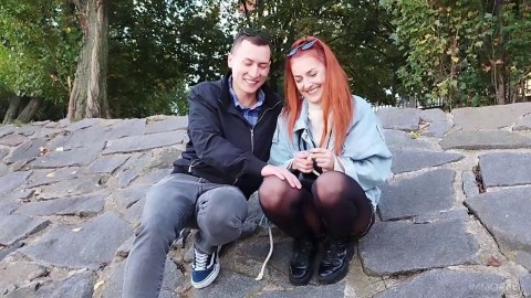 Anal Adventures With Ginger Goddesses In Sultry Hosiery Small Tits