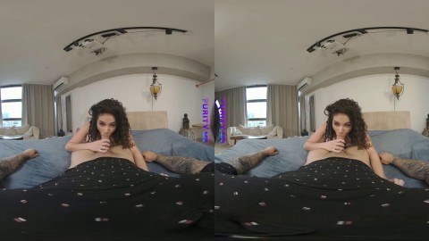 Purityvr Burning Touch With Bruna Santos Teen Cum