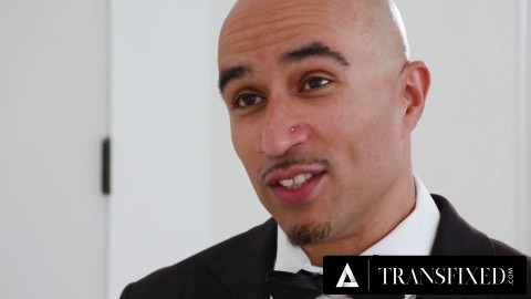 transfixed gorgeous trans bride gracie web porn