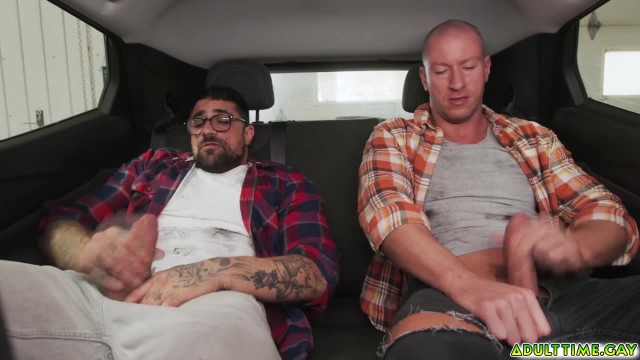 Ryan Bones and Cam Crawford Car Trouble Sparks Gay Action