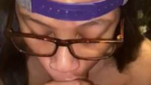nerdy chick swallowshuge سکس همستر