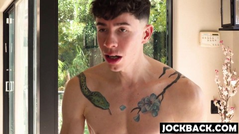 Bystanders screamed as tattooed man was impaled by Sean Xavier's BBC!