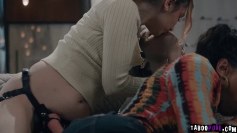 Elias Cash and Demi Hawks Share Tutor Ravyn Alexa in Steamy Threesome