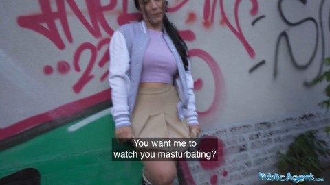 public agent she is masturbating youpourn