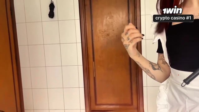 Sizzling super hot Latin maid plows thick beef whistle manager while wife's away -
