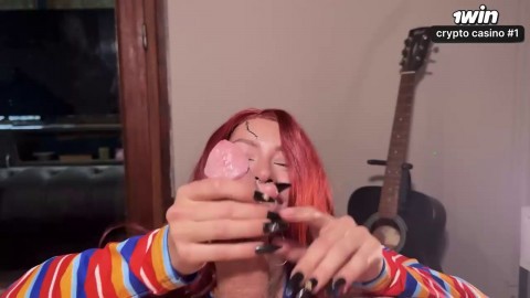 Step dad instructed me creampie lesson for Halloween party, XXX!