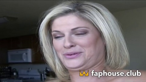 Sexy light-haired honey with a handsome enormous arse anxious to do anything for your rock-hard cash!