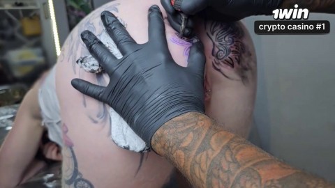 STARTING THE DAY WITH A CHANGE IN MY ANAL TATTOO 2