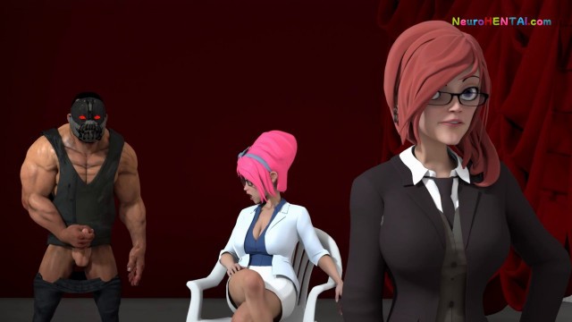 Newbie pair takes deep strokes while everyone watches the demo • 3D Hentai