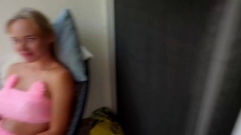 Gorgeous Big Tits Blonde Teen Screwed And Creampied By Roommate ( ) Videos Porn