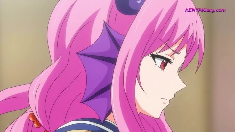 ANAL first time: demon beauty loses it to thick cock & magic tail (Uncensored) (Subbed)