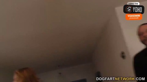 Shocked hubby sees his wife get a deep DT from her fresh bbc lover