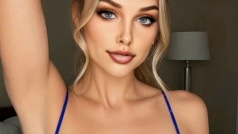 Naughty Camgirlâ€™s Giant Tits Bounce On Live Tease